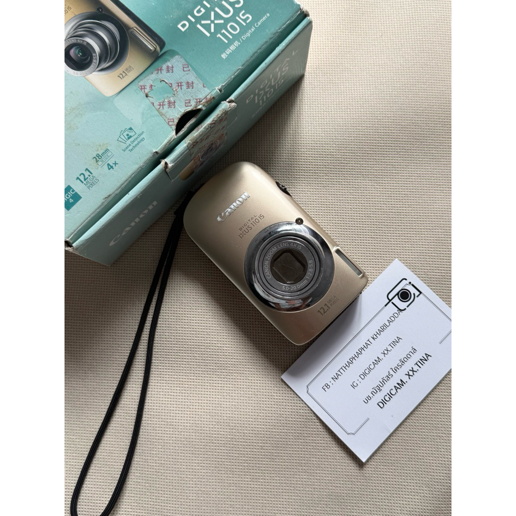 Canon ixus110is/ixy510isรุ่นพั้นรักแมว