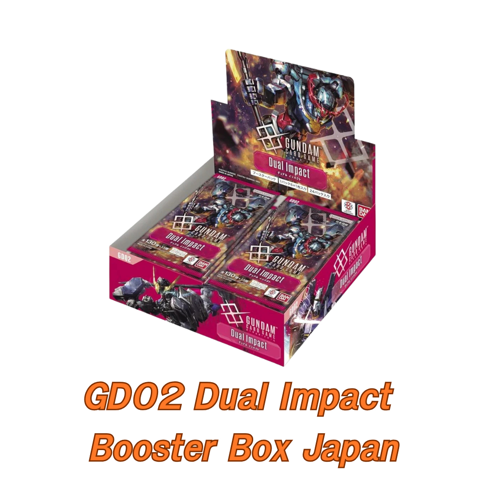 GUNDAM CARD GAME Dual Impact GD02 Sealed BOX Japanese Bandai 2025