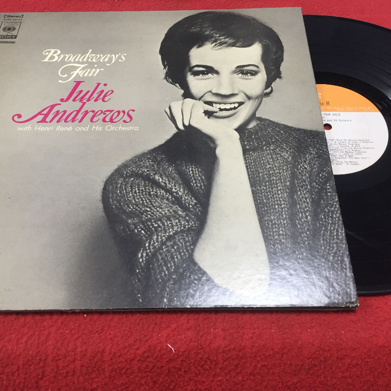 Broadway's Fair Julie -  Julie Andrews ขนาด 12 นิ้ว LP ร้าน PinHaiMusic B197