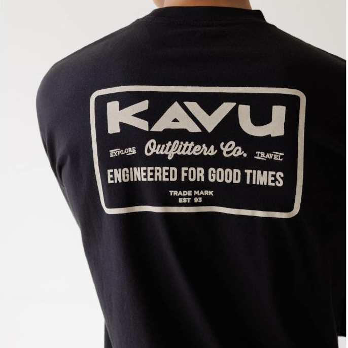 KAVU تيشيرت بأكمام طويلة LS Engineered — صورة 6