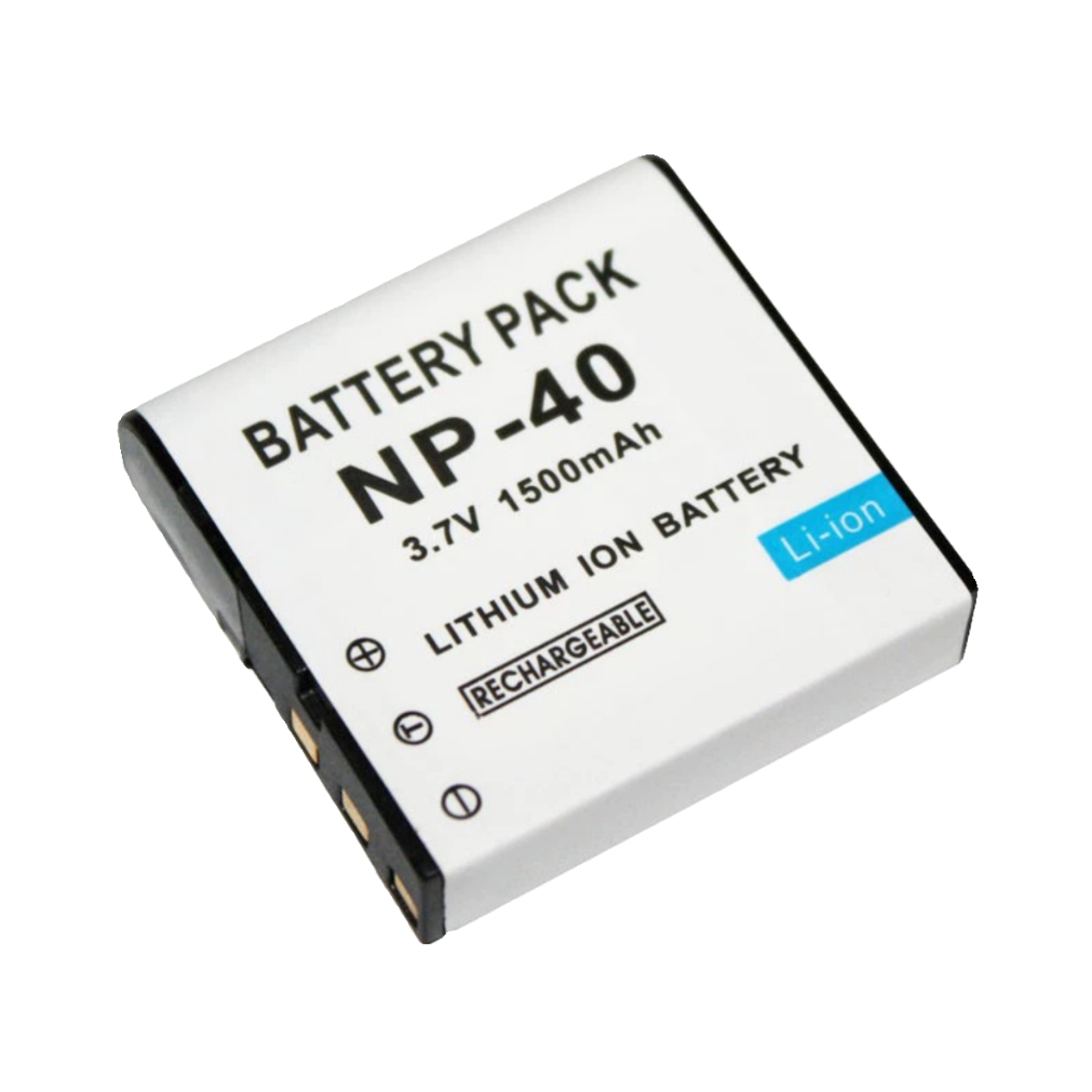 แบตเตอรี่กล้องดิจิตอล NP‑40 สำหรับกล้อง Casio EX‑Z30 EX‑Z450 EX‑Z50 EX‑Z57 EX‑Z55 EX‑Z600 EX‑Z700 EX