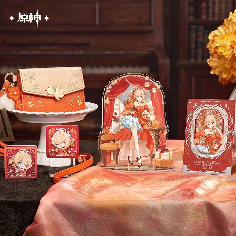 [ พร้อมส่ง / Official ] Genshin Impact Resplendent Feast - Yoimiya เกนชิน ซีรีส์ Standee Storage Cloth Folder
