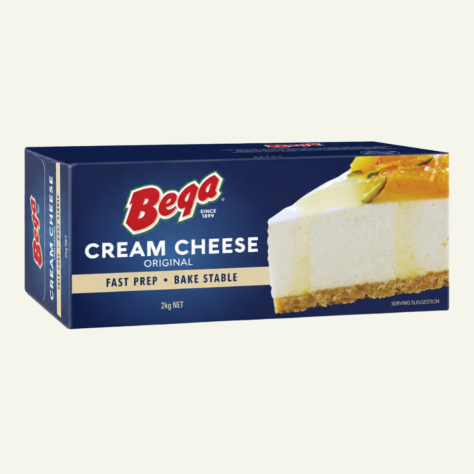 ออริจินัล ครีมชีส ตราเบก้า 2 กิโลกรัม Bega Origianl Cream Cheese 2kg