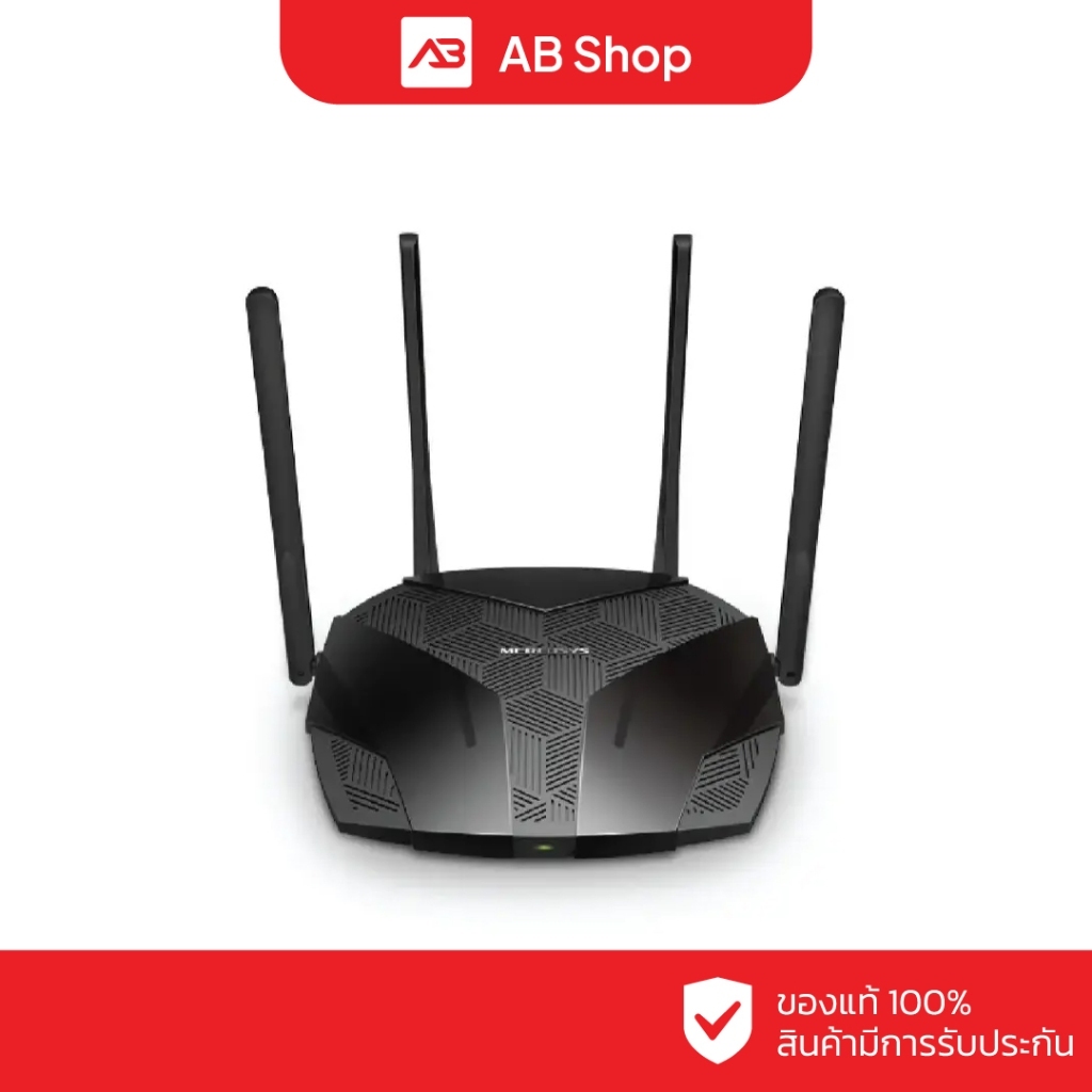 Mercusys AX3000 Dual-Band Wi-Fi 6 Router รุ่น MR80X