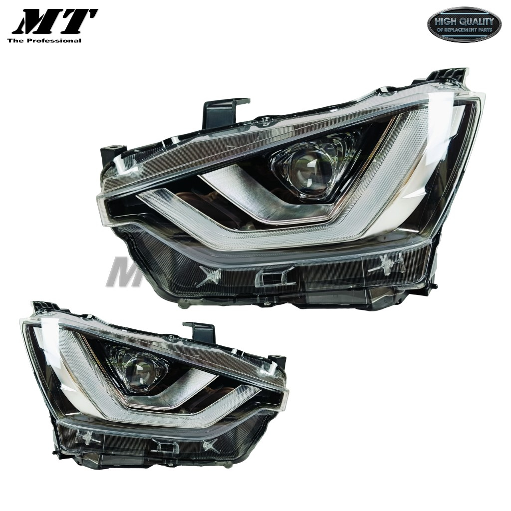 ไฟหน้า D max ดีแม็ก 2020 LED ISUZU D-MAX รุ่นปี 2020 2021 2022 2023 แถมปลั๊กแปลง สำหรับรุ่นโคมไฟธรรม