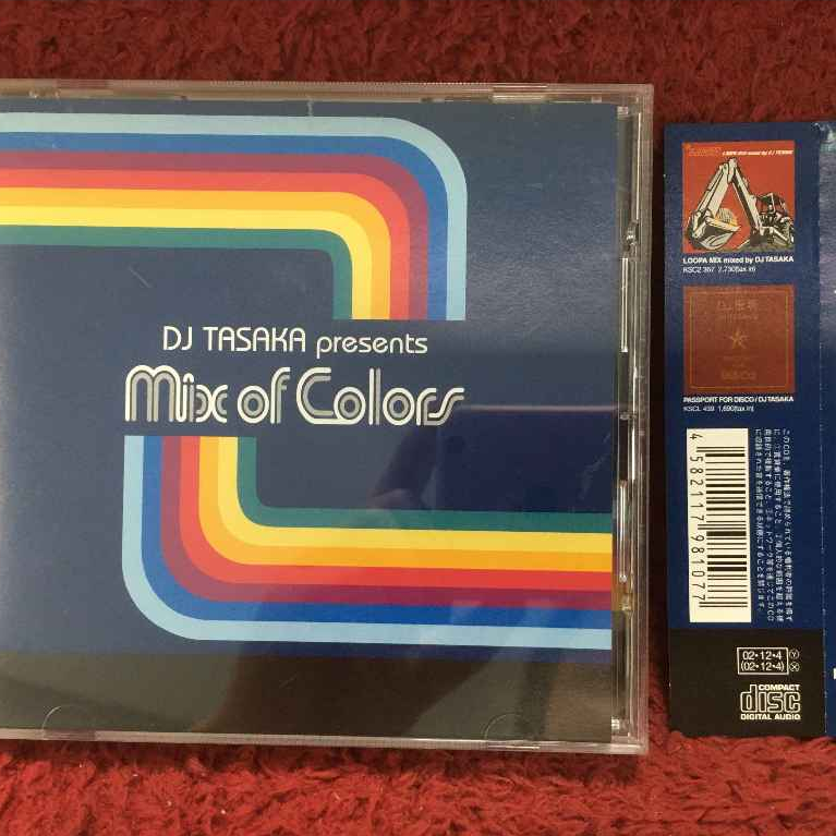CD DJ Tasaka – DJ Tasaka Presents Mix Of Colors  สภาพตามรูปปก ZIN1-86