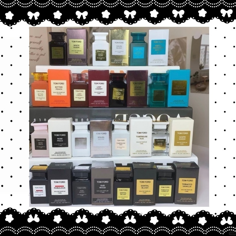 ของขวัญฟรี Tom Ford Soleil Neige / Oud Wood / Lost Cherry / Rose Prick / Bitter Peach EDP 7.5ml