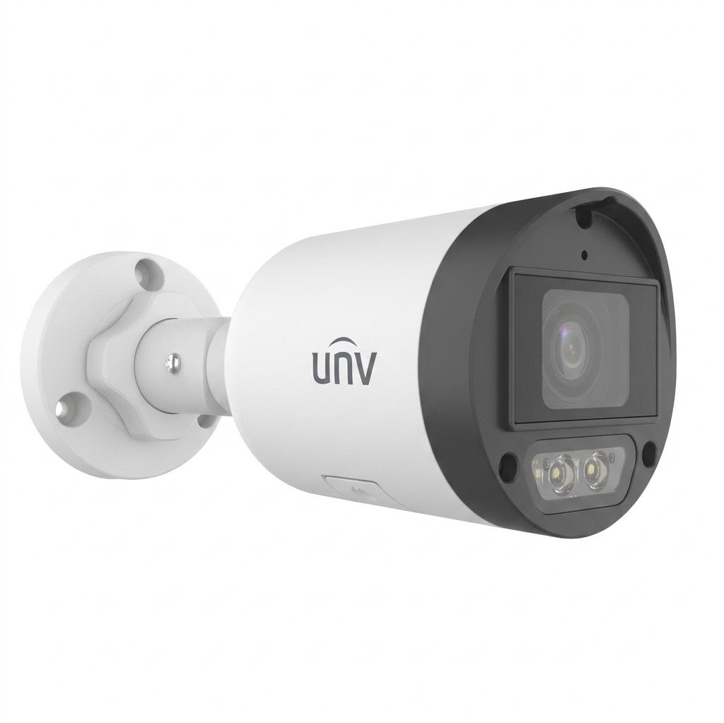 Uniview IPC2124LB-AF28K-DL2 4MP Smart Dual Light Bullet Network Camera กล้องวงจรปิด IP ทรงกระบอก 4 ล
