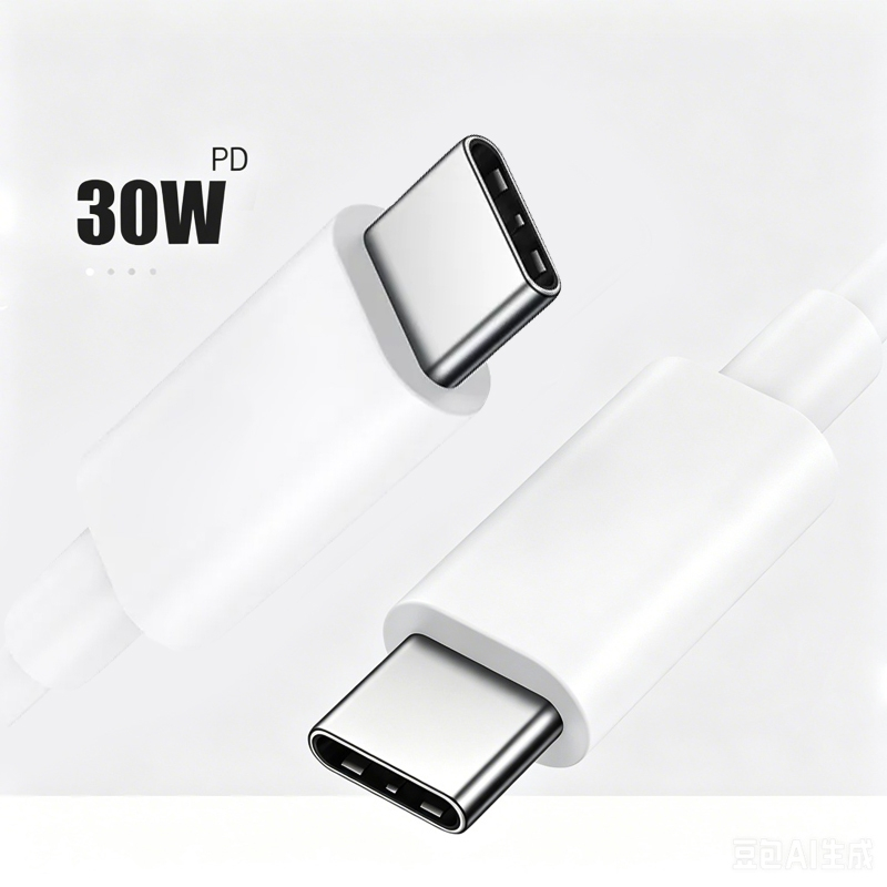 สายชาร์จ Type C to Type C สายชาร์จเร็ว USB-C PD สายหนาพิเศษ ทนทาน 1M 1.5M 2M ใช้กับ iPhone 15 16 Samsung