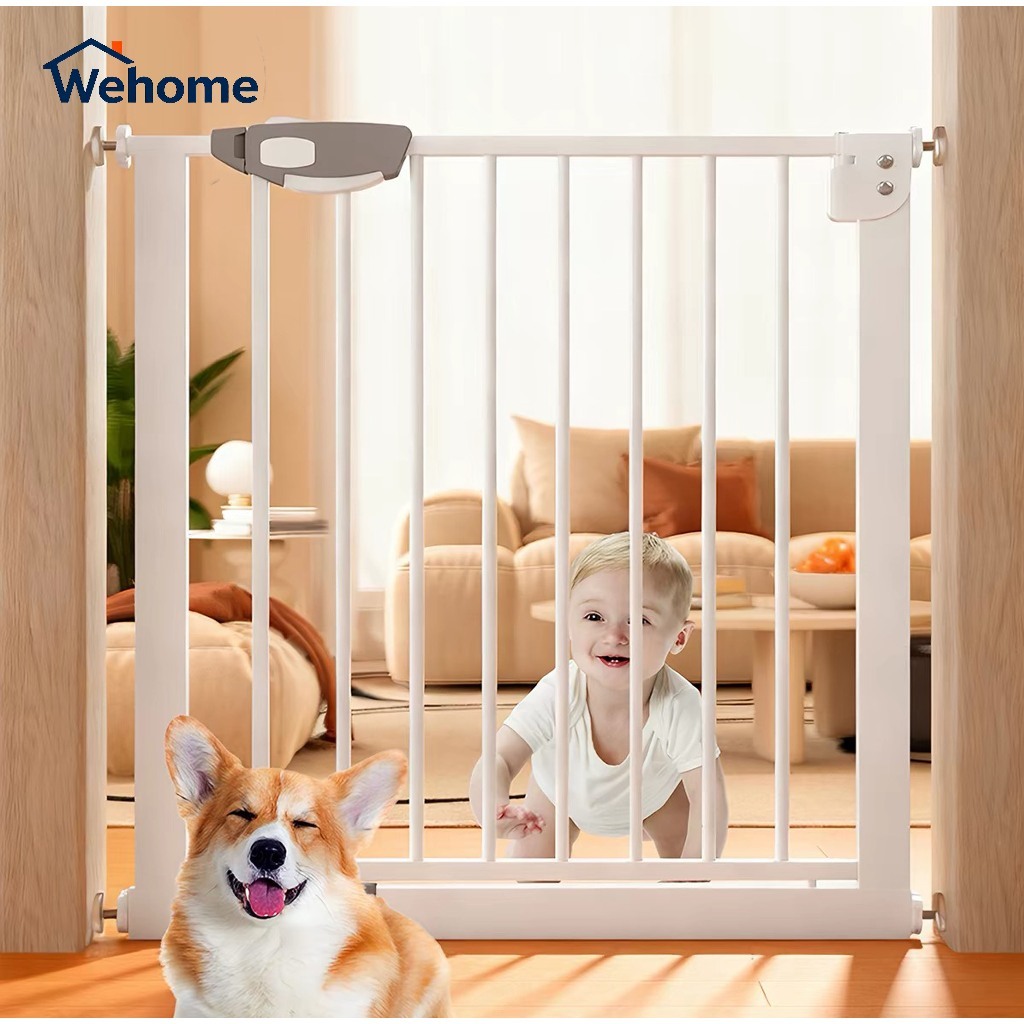 Wehome รั้วกั้นเด็กและสัตว์เลี้ยง ประตูกั้นบันไดรุ่นใหม่ ติดตั้งง่าย ไม่ต้องเจาะผนัง