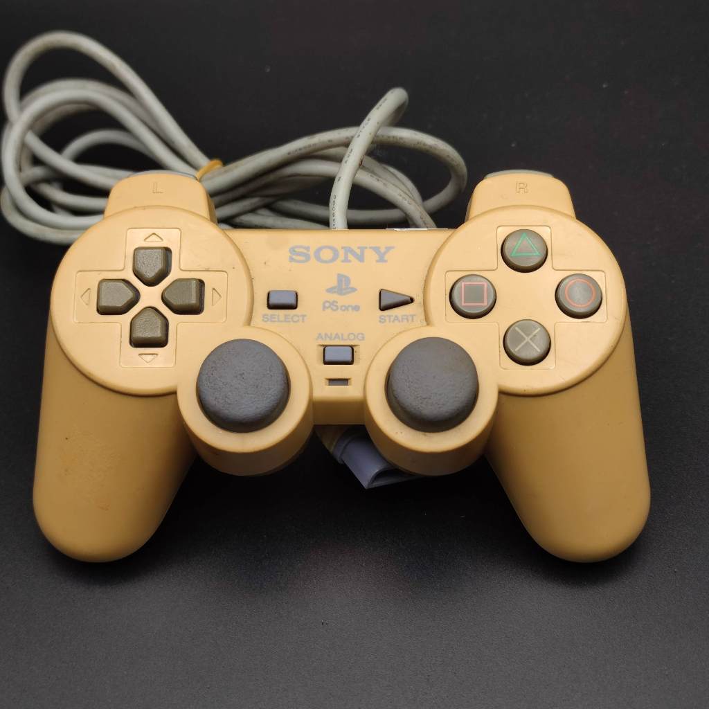 PS one จอย Analog แท้ Sony PlayStation PS1 PS [J1] สภาพไม่สวย เทสแล้ว เล่นได้