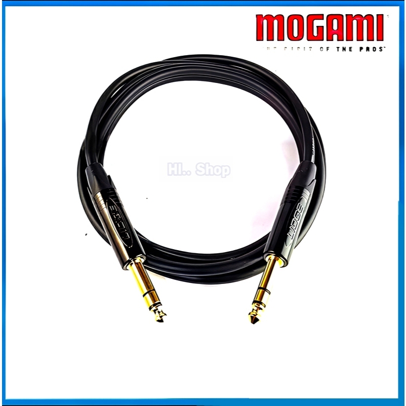 สายTRS 6.35mm -  TRS 6.35mm ใช้สาย MOGAMI 2549 หัว Lidge