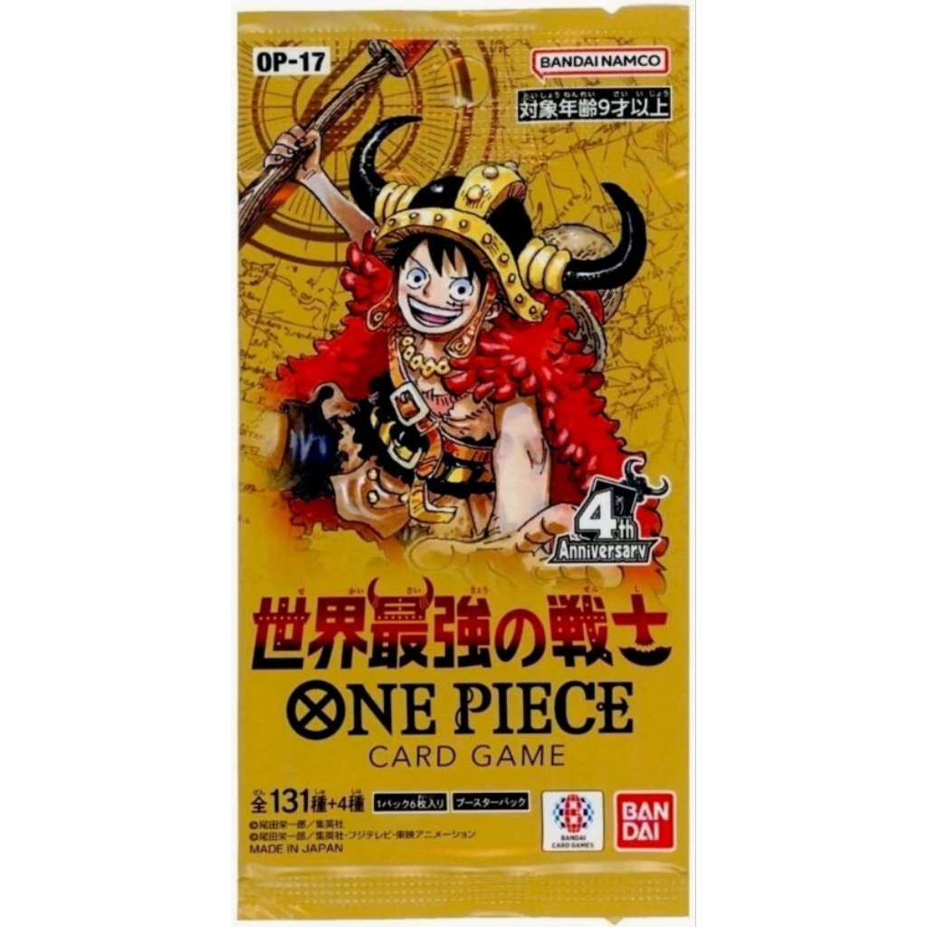 🏴‍☠️ ONE PIECE CARD GAME OP-17BOOSTER PACK — ภาษาญี่ปุ่น