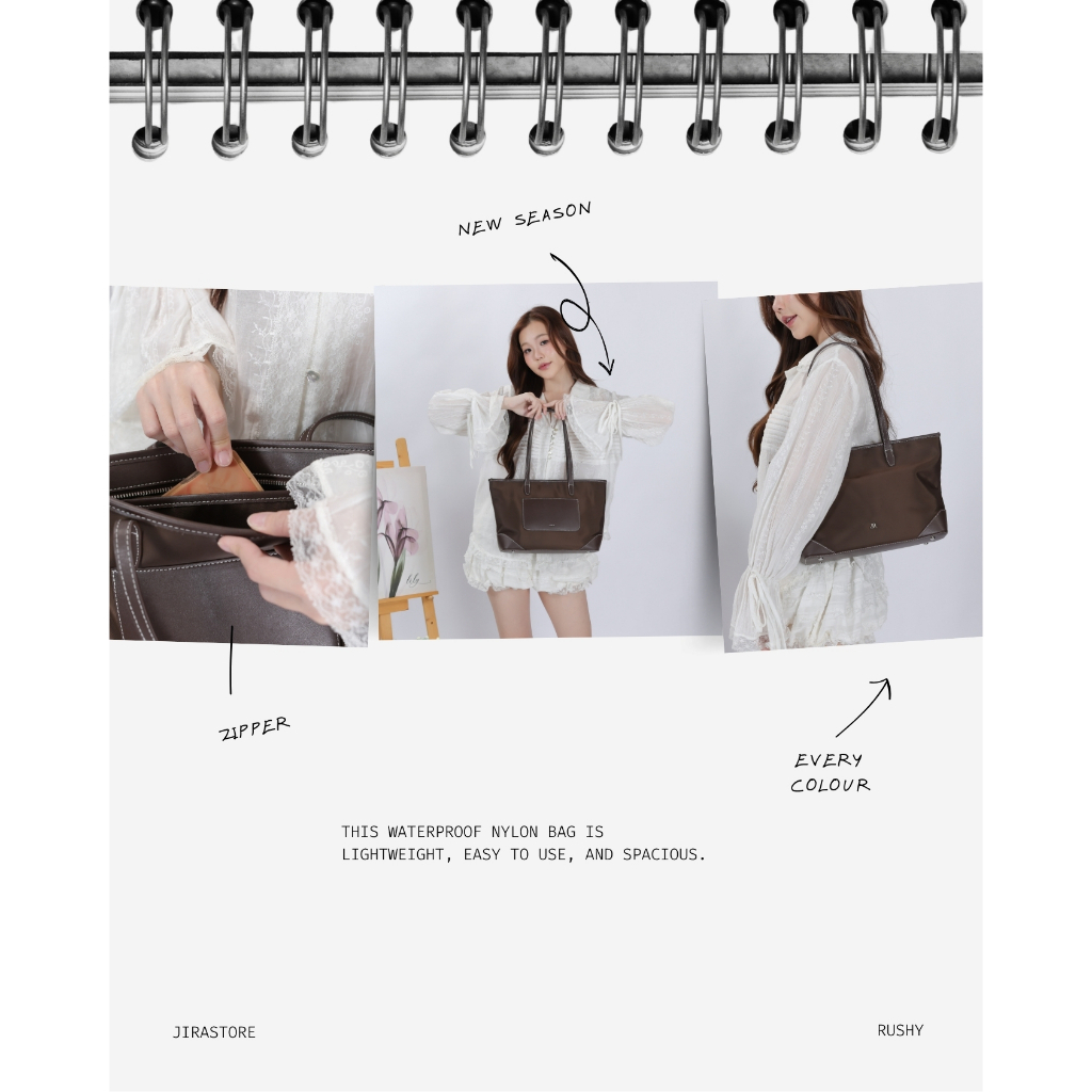 กระเป๋ารุ่น Rushy(ลัชชี่) Nylon พร้อมส่ง