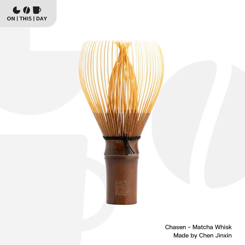 Chasen แปรงไม้ไผ่ ชงมัตจะ แปรงตีชา อ.เฉิน Matcha Whisk Made by Chen Jinxin (Black Bamboo / White Bamboo / Premium)