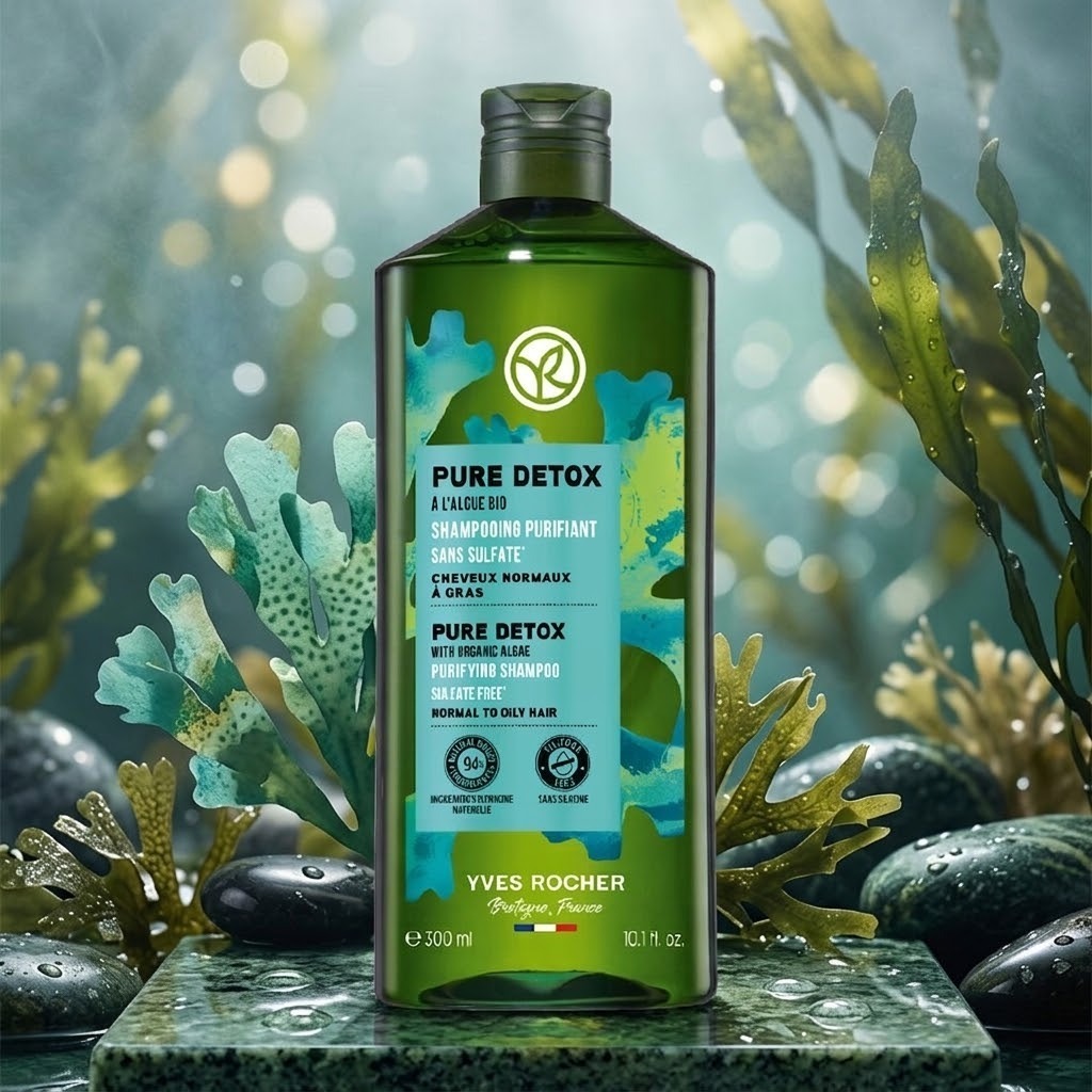 Yves Rocher Pure Detox Purifying Shampoo (300 ml)