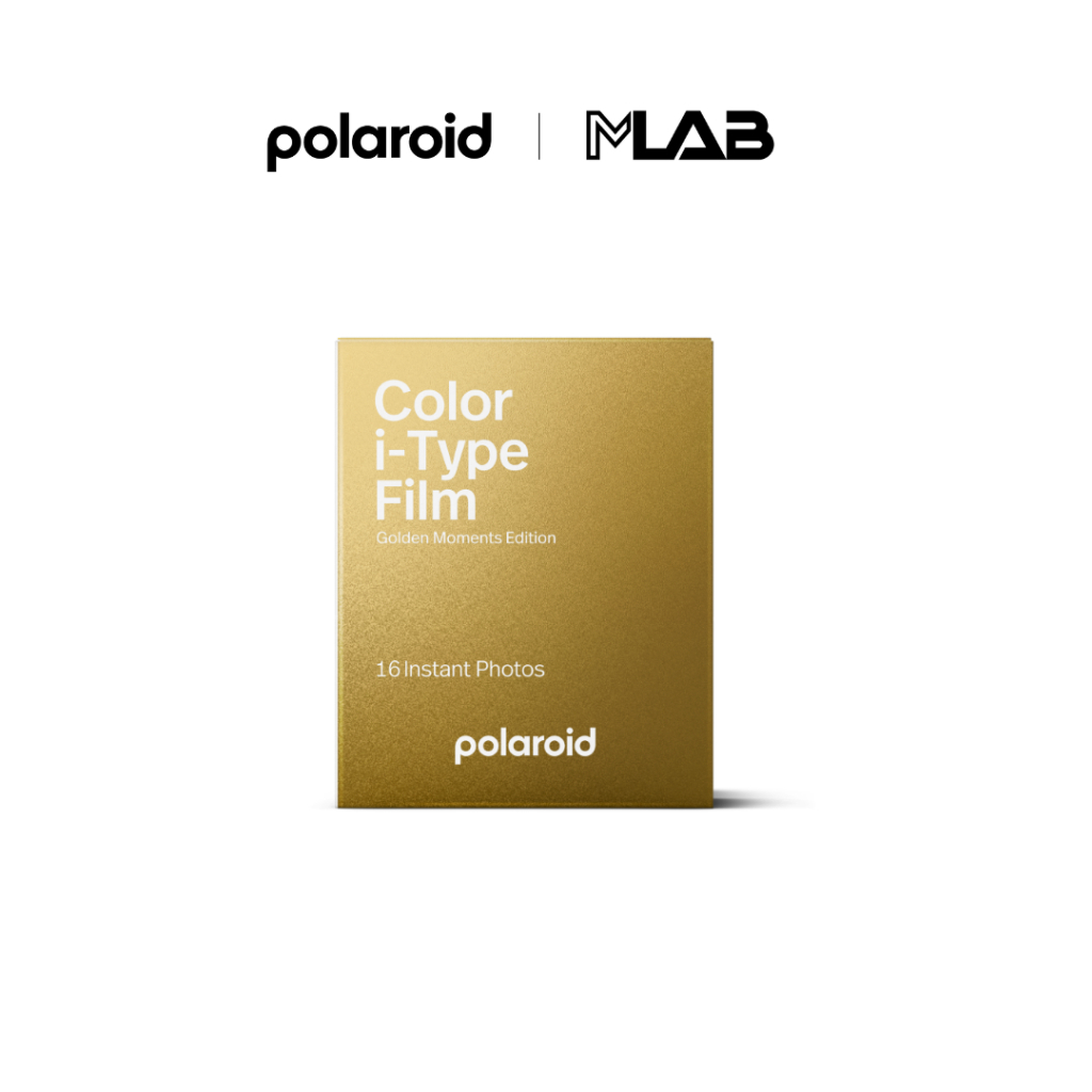 [Polaroid] Color i-Type Film ฟิล์มสี ฟิล์มโพลารอยด์ - Golden Moments (ล็อตผลิต 02/2026)