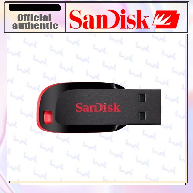 SanDisk CRUZER BLADE USB แฟลชไดร์ฟ 32GB,64GB.128GB USB2.0 (SDCZ50-128G-B35)