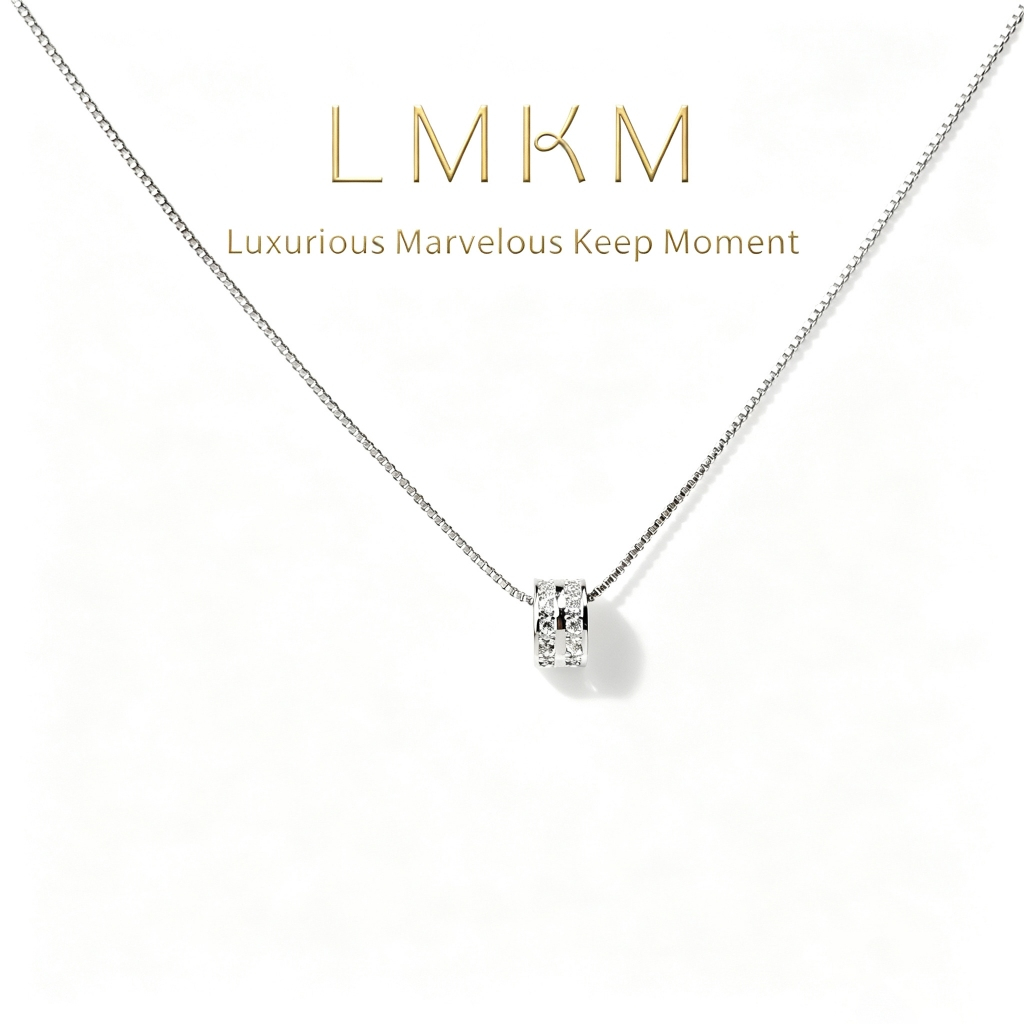 LMKM สร้อยคอเอวเล็ก สำหรับผู้หญิง ยาว 40+5 ซม. สไตล์เกาหลี พร้อมกล่องของขวัญ พร้อมส่งจากไทยสร้อยคอมิ