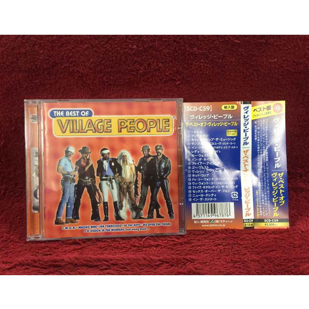 CD Village People – The Best Of Village People สภาพตามรูปปก AA355-28