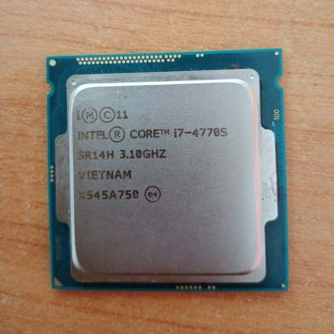 Intel Core i7-4770s  4คอ 8เทรด Frequency 3.1 GHz Turbo 3.9 Ghz