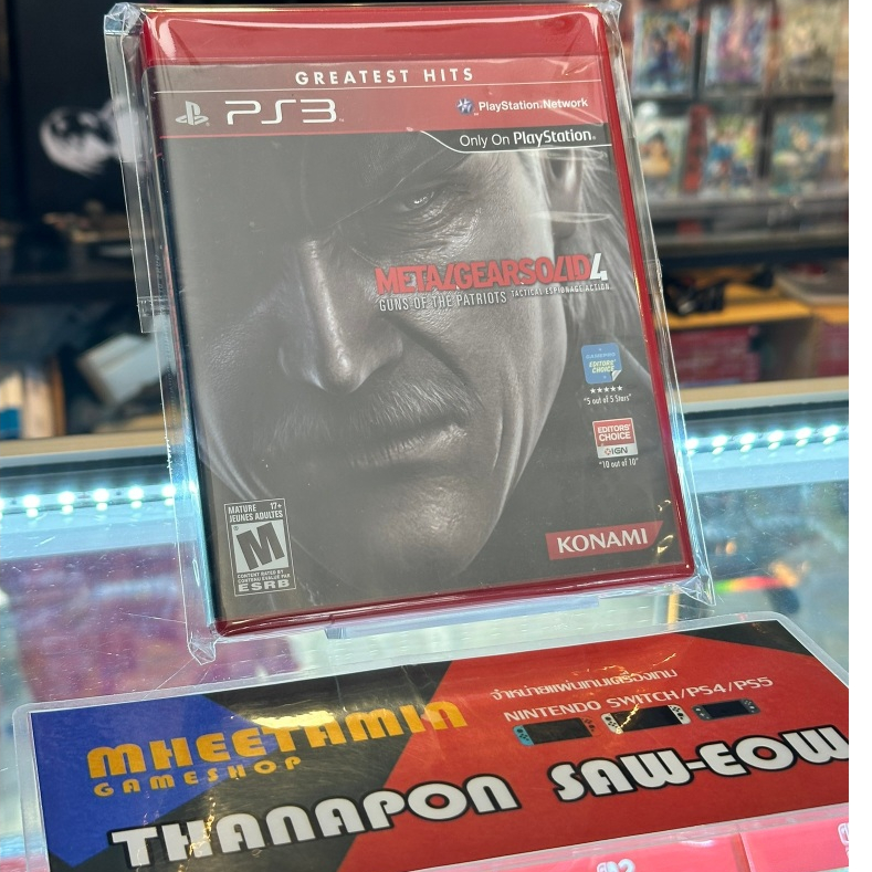 PS3 Metal Gear Solid 4: Guns of the Patriots [US] [มือ2]