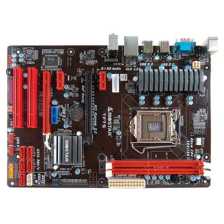 BIOSTAR TP75 คอมพิวเตอร์ เมนบอร์ด Mainboards LGA1155