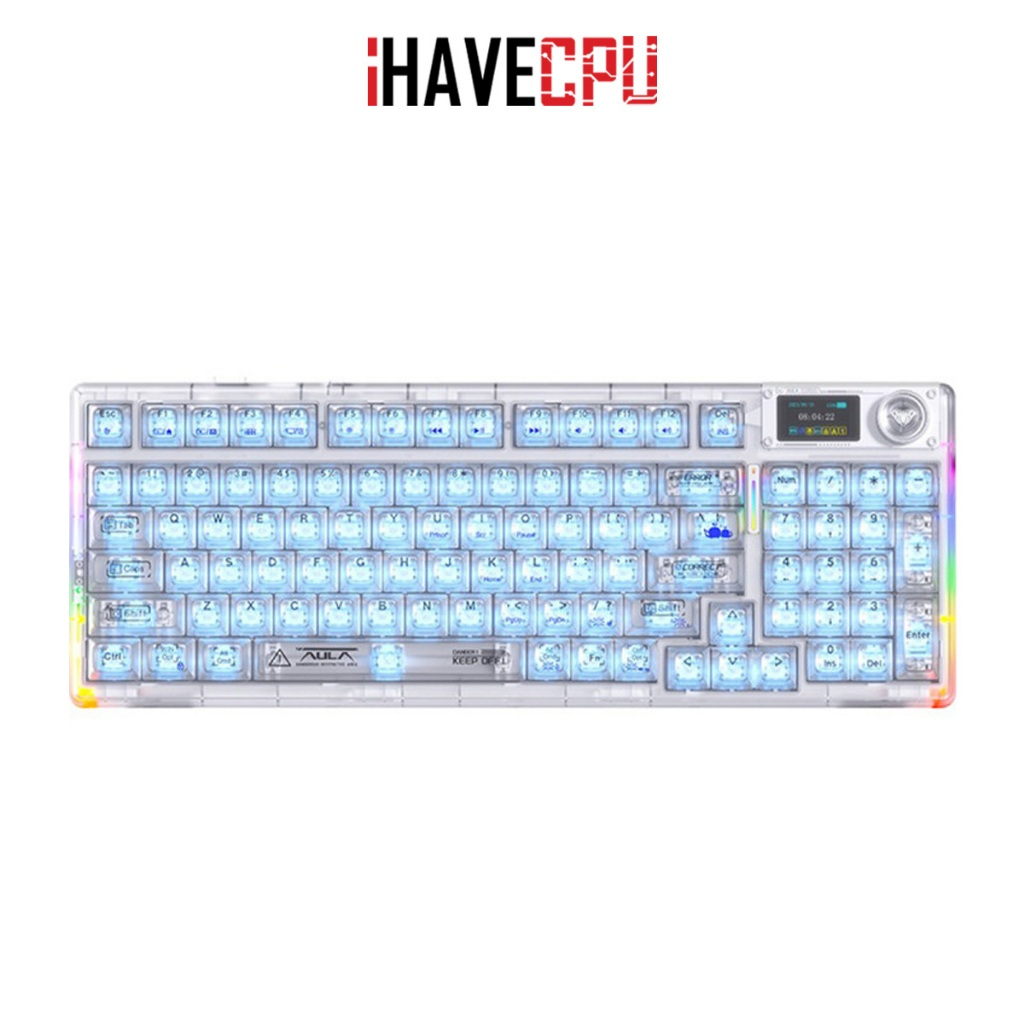 คีย์บอร์ด (keyboard) iHAVECPU AULA F98PRO V3 (EN)