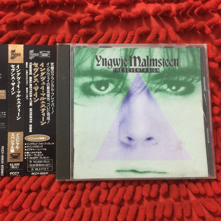 CD Yngwie Malmsteen = イングヴェイ・マルムスティーン* – The Seventh Sign = セヴンス・サイン /PR2-168