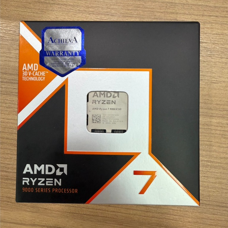 CPU AMD RYZEN7 9800X3D  [มือสอง]