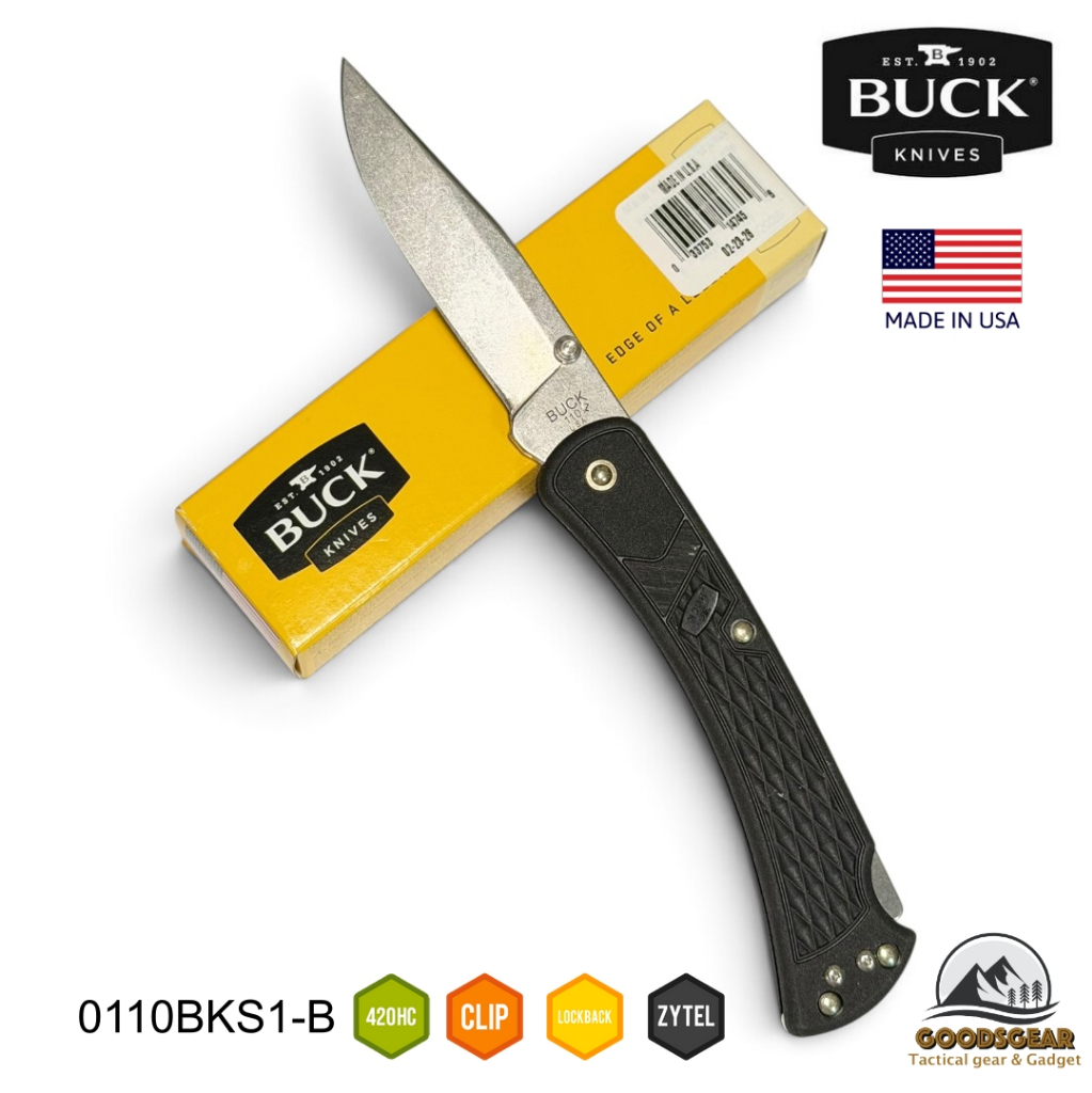มีดพับ BUCK 110 Slim Hunter-0110BKS1-B
