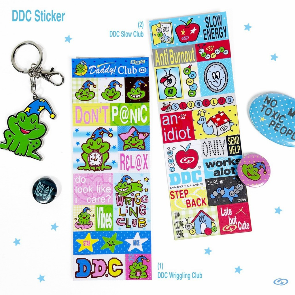 DADDYCLUB ( NTN ) | Daddy Club Sticker สติ๊กเกอร์ สุดเท่