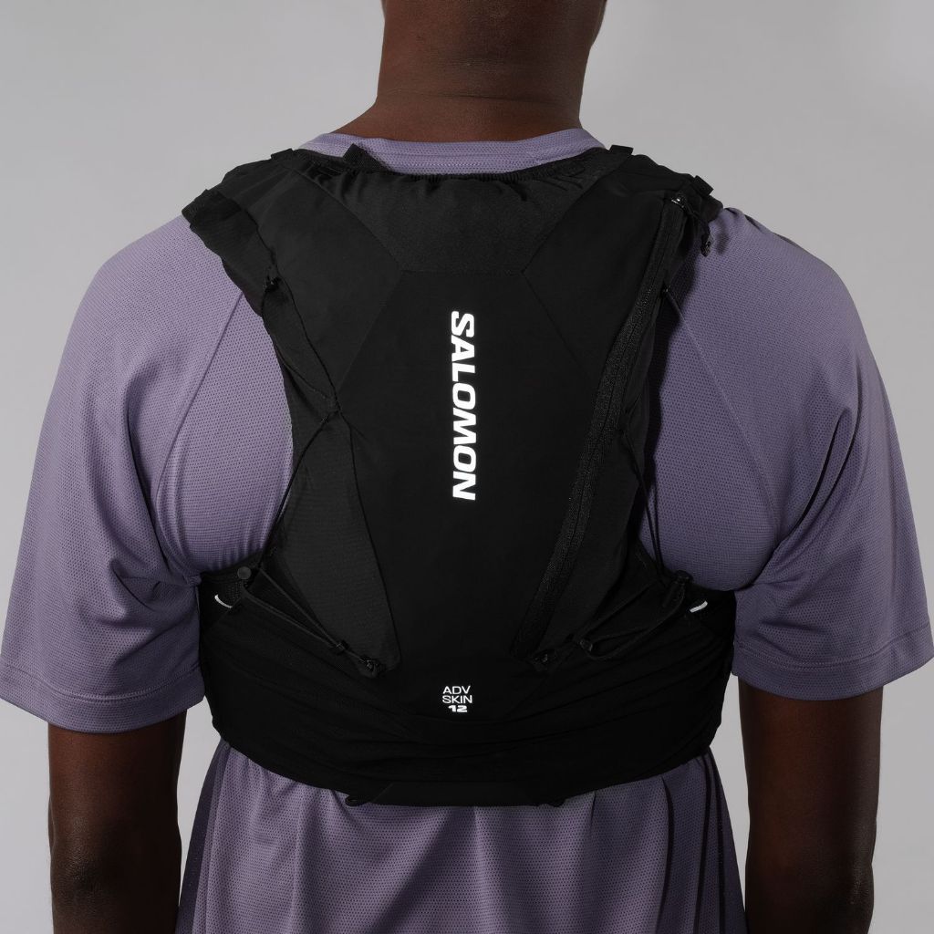 SALOMON ADV SKIN 12 Unisex Running Vest เป้น้ำวิ่งเทรล + ขวดน้ำนิ่ม 500ml x 2 ขวด Official Store — صورة 6