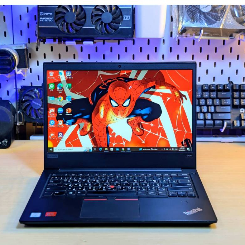 Second-hand laptop..LENOVO THINKPAD E490 — สายทำงานก็ได้ สายเกมเบาๆ ก็ไหว!  Lenovo ThinkPad E490 Int