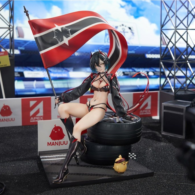 Azur Lane Ulrich von Hutten 「Ignition Matrician」Ver. 1/7 Scale Painted Figure โบนัส Acrylic sheet