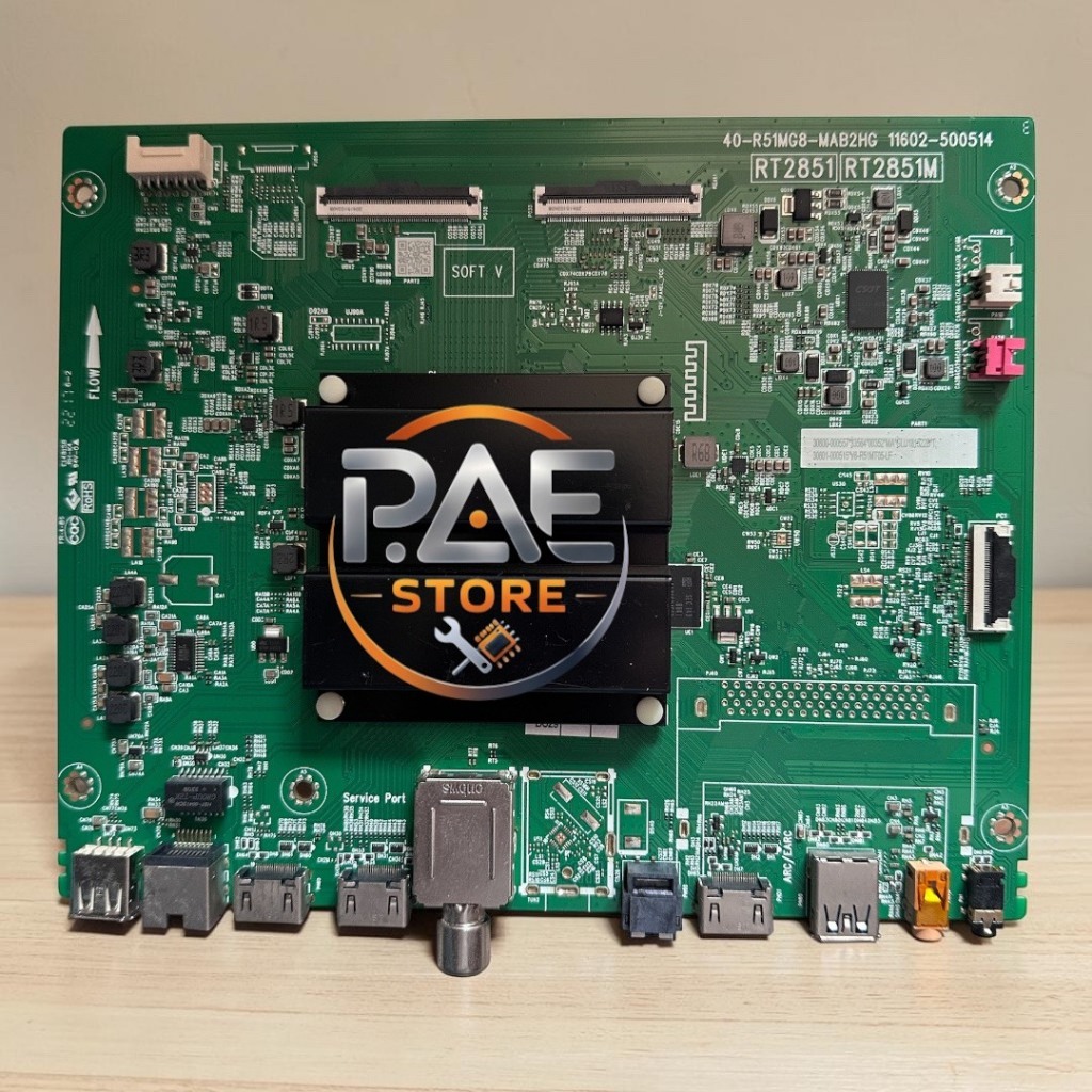 #ทีซีแอล TCL เมนบอร์ดทีวีทีซีแอล Mainboard TV  พาร์ท 40-R51G8-MAB2HG รุ่น 50C635 อะไหล่แท้ถอด