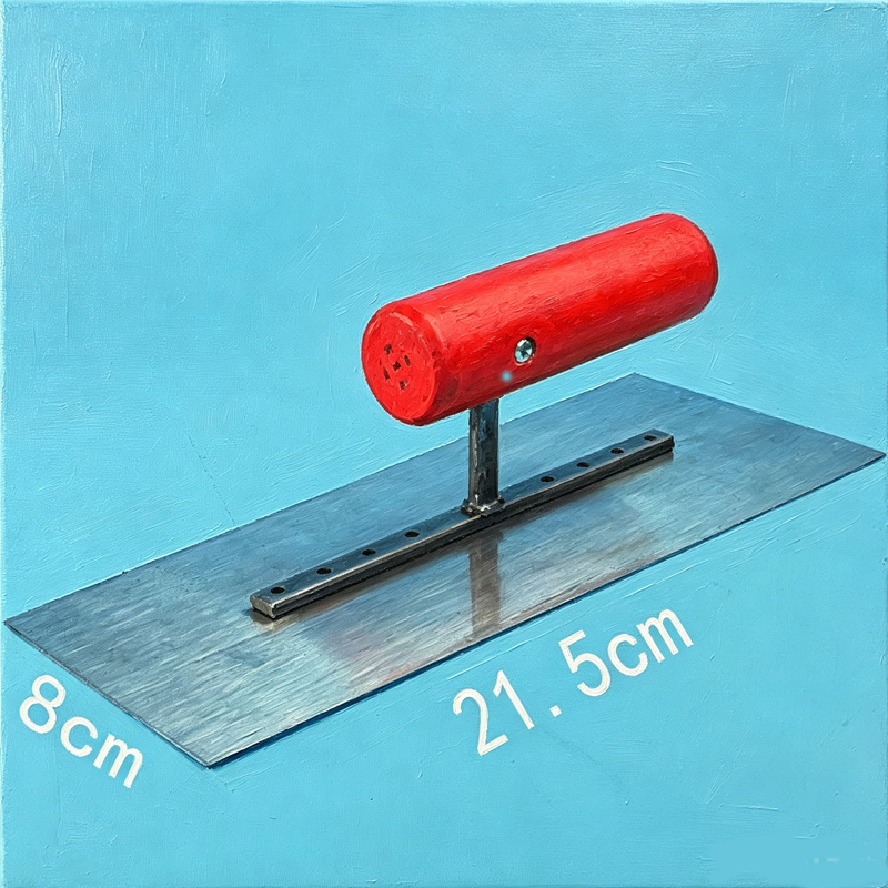 เกรียงสีเหลี่ยมขัดมัน ขนาด 215 x 80 มิล เกรียงฉาบปูน เกรียงขัดมัน เกรียงหวี เกียงขัดมัน