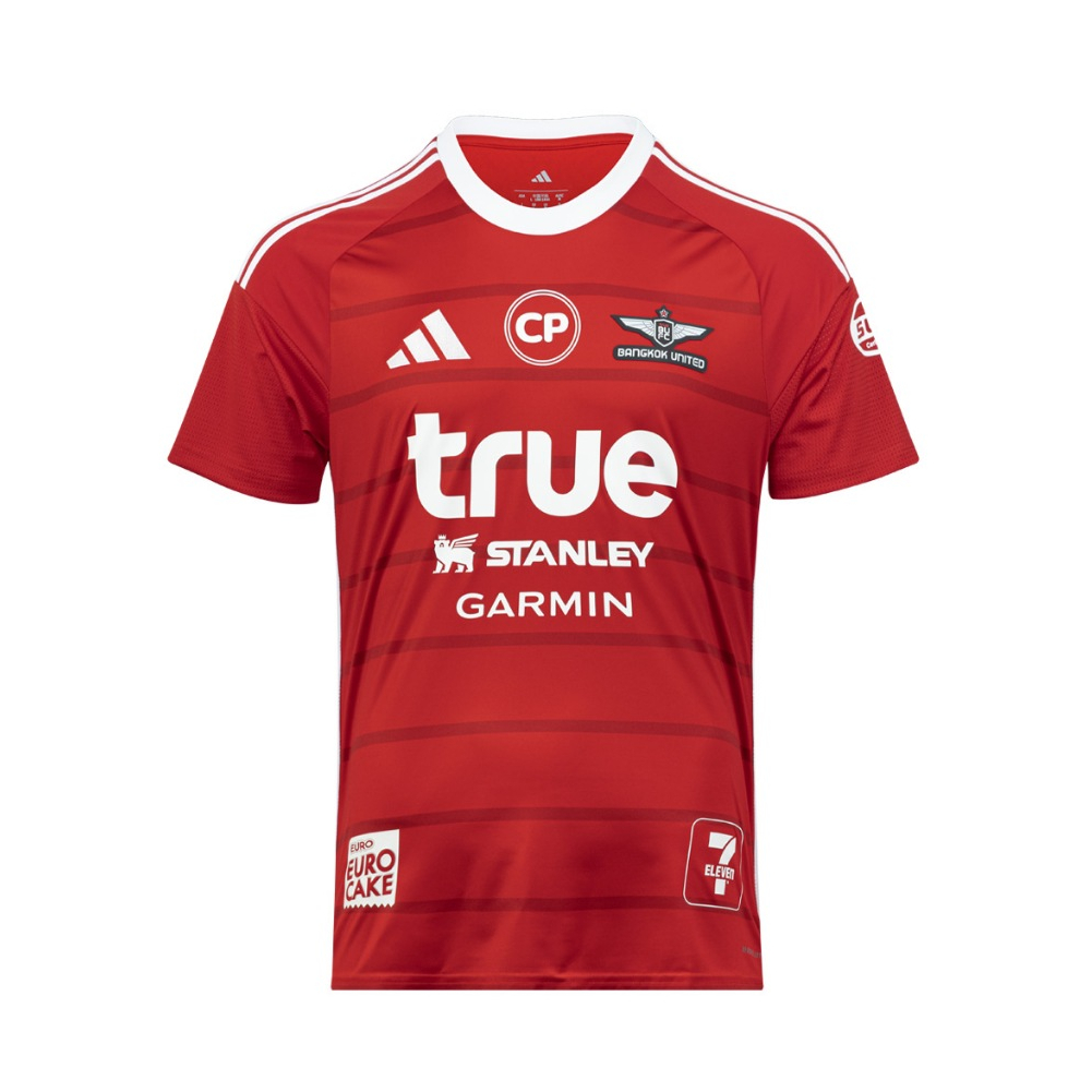 เสื้อแข่ง สีแดง TL ADIDAS TRUE BANGKOK UNITED HOME JERSEY 2026/27 RED (สินค้าเป็นไซส์ยุโรป)