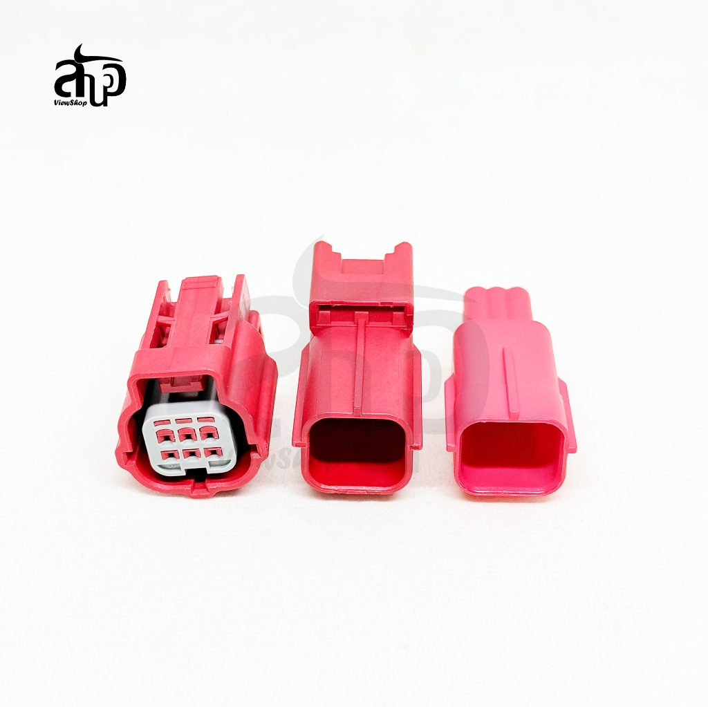 ปลั๊ก Connector 6 PIN S6 ปลั๊กเช็คข้อมูล OBD diagnostic Dlc EURO 5 HD069Y-0.6-11J HD069Y-0.6-21J #ล้