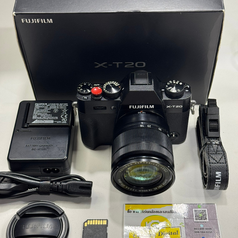 กล้องมือสอง Fujifilm XT20 + Lens Fujifilm 16-50mm F3.5-5.6 OIS