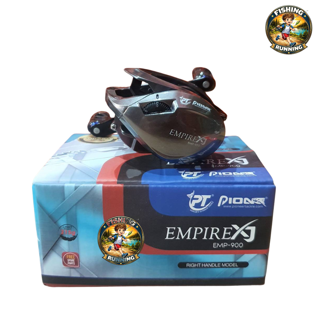 รอกหยดน้ำ Pioneer Empire XJ น้ำหนัก215g เบรค 6 Kg