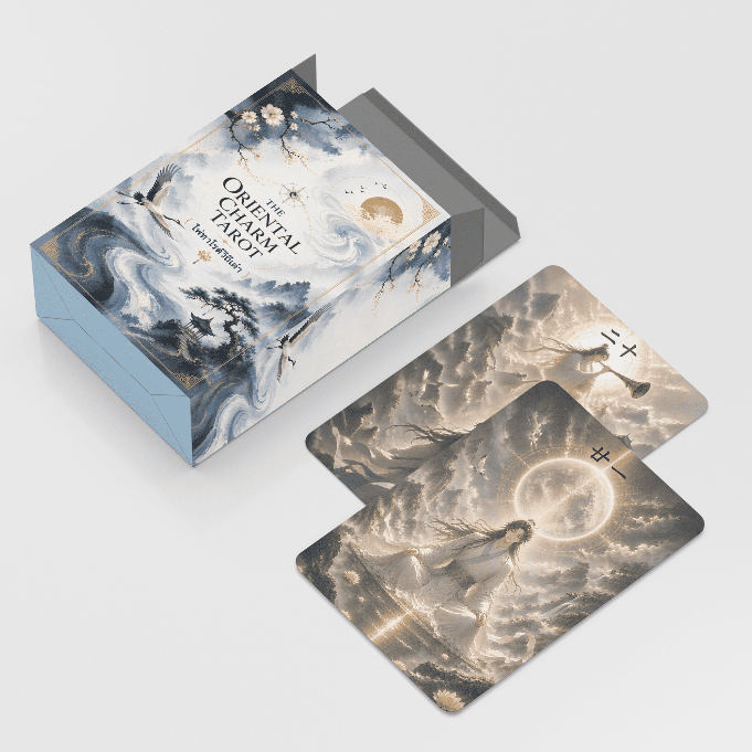 ไพ่ทาโรต์วิถีเต๋า (Taoist Tarot) จากโหราศาสตร์เคี้ยงคุง งานพิมพ์พรีเมียม สีสด คมชัดระดับ HD กระดาษ 360 แกรม - BPK Printh