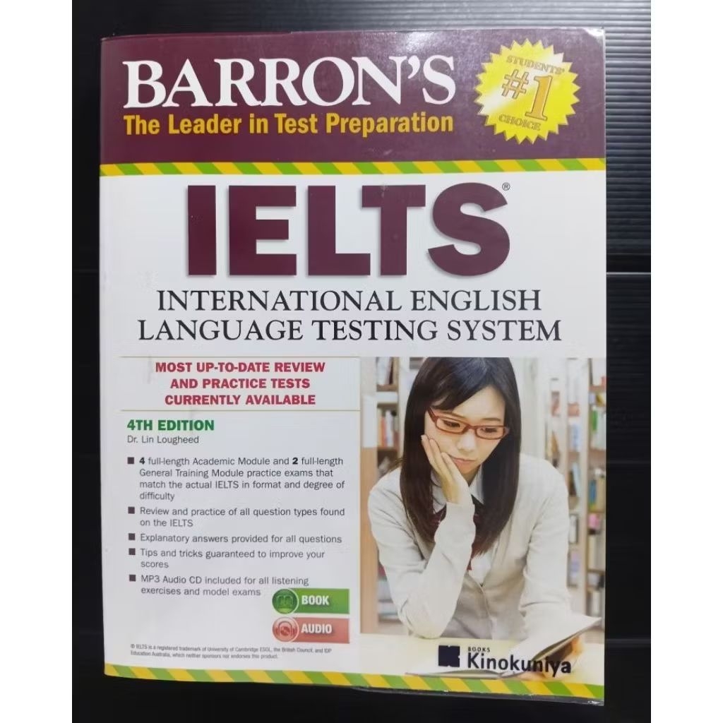 หนังสือ Barron's IELTS 4th Edition