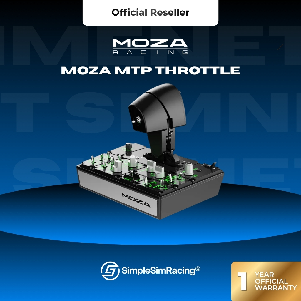 พร้อมส่ง Moza MTP Throttle Panel For Flight Sim (ประกันศูนย์ไทย 1 ปี)