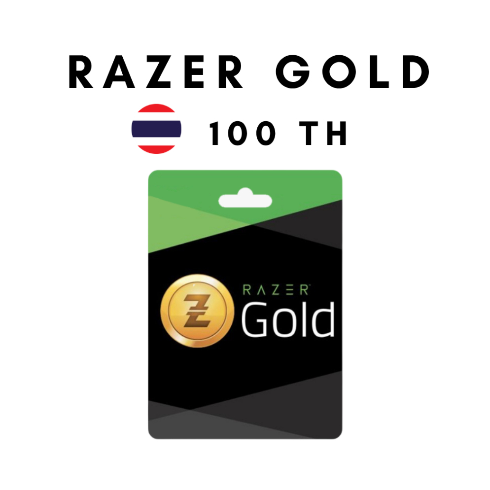 Razer Gold PIN 50 TH Razer Gold (TH) 100 เติx Robux / Free Fire / Genshin