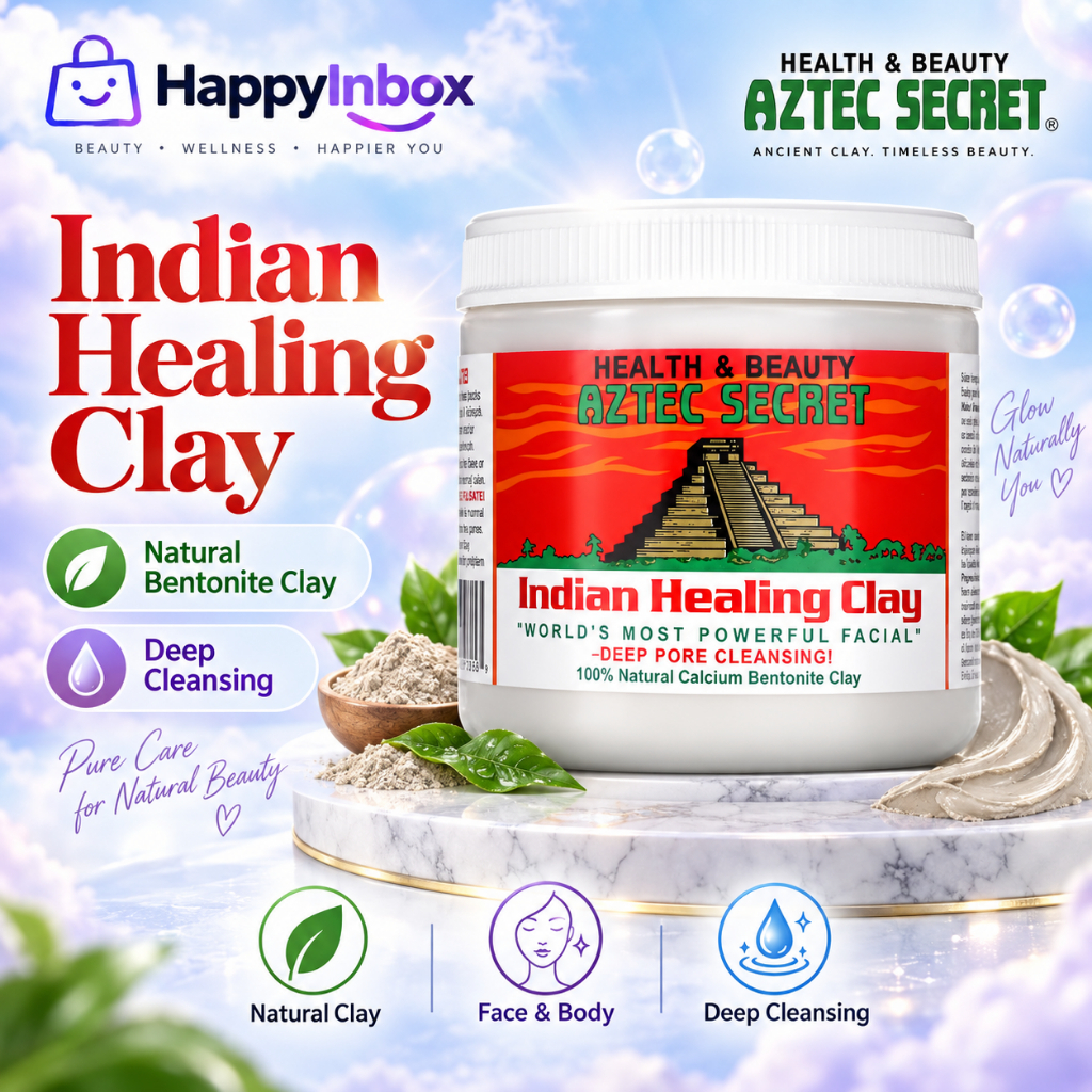 Aztec Secret Indian Healing Clay 100% Natural Bentonite Clay Mask 1lb