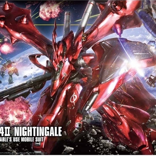 HG BANDAI MSN-04II Nightingale (Char's Counter Attack)