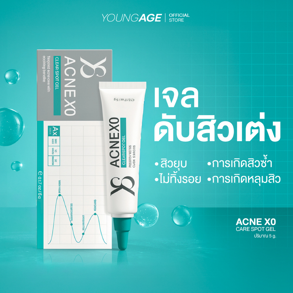 Y8 ACNE XO MULTI-LAYER SPOT CORRECTIVE GEL (6g) เจลแต้มสิวเฉพาะจุด จัดการสิวแบบ “ตรงจุด–ตรงสาเหตุ”
