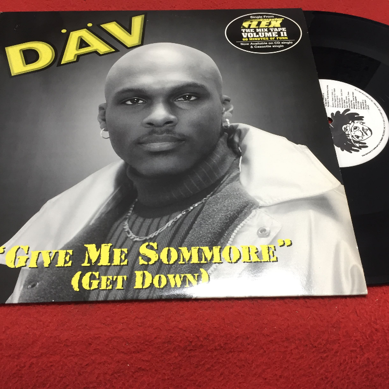 DAV - Give Me Sommore Get Down ขนาด 12 นิ้ว LP ร้าน PinHaiMusic B217