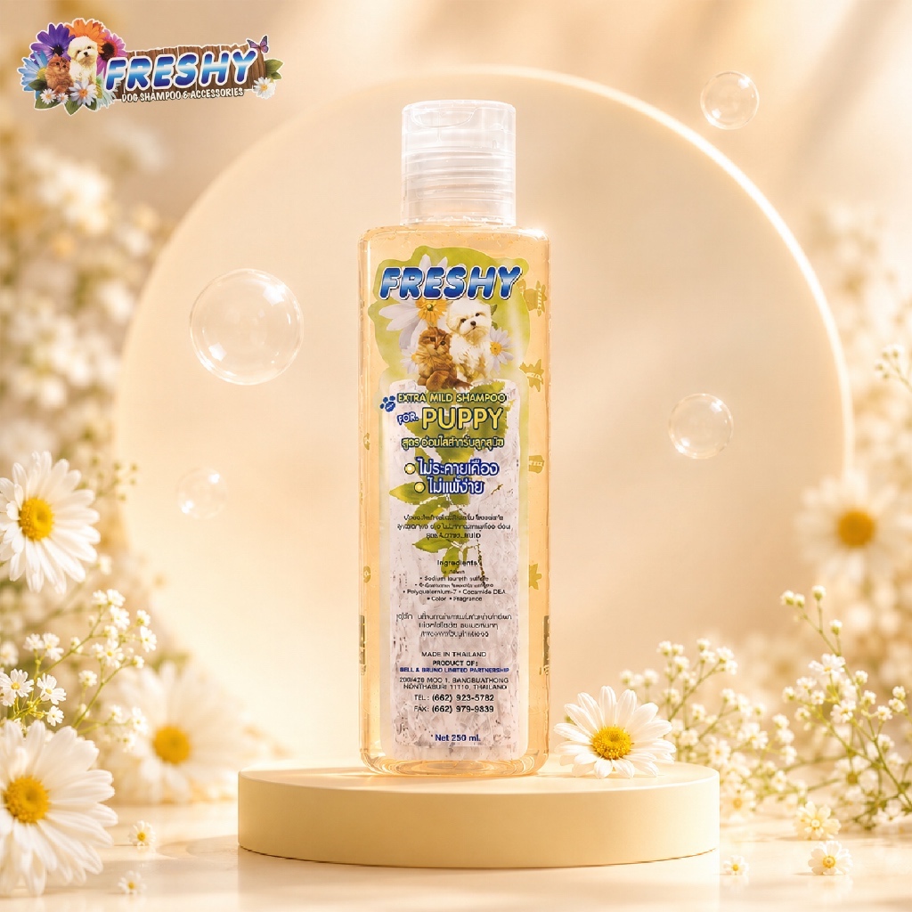 Freshy Puppy Extra Mild Shampoo - แชมพูสำหรับลูกสุนัข